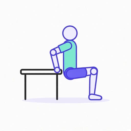 Bent-Knee Bench Dips
