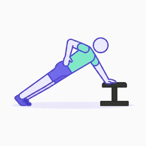 Incline One-Arm Push-ups
