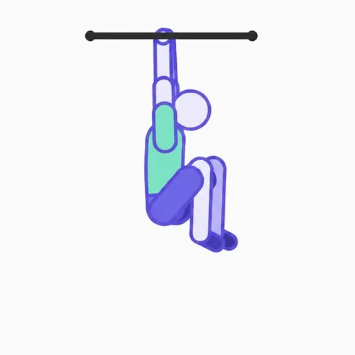 Hanging Knee Raises, phase 2 of 2