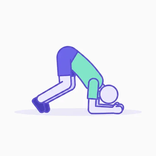 Pike Push-ups, phase 2 of 2