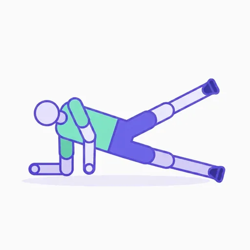 Side Plank with Leg Raise, phase 2 of 2