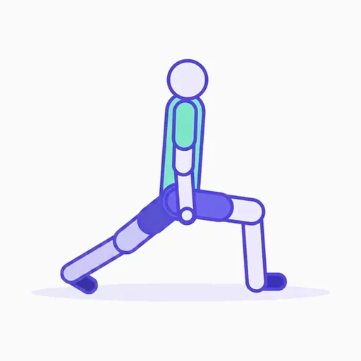Split Squats, phase 1 of 2