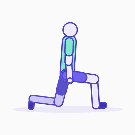 Split Squats, phase 2 of 2