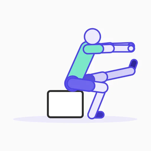 Box Pistol Squats
